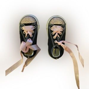 Toddler Studded Converse Sneakers